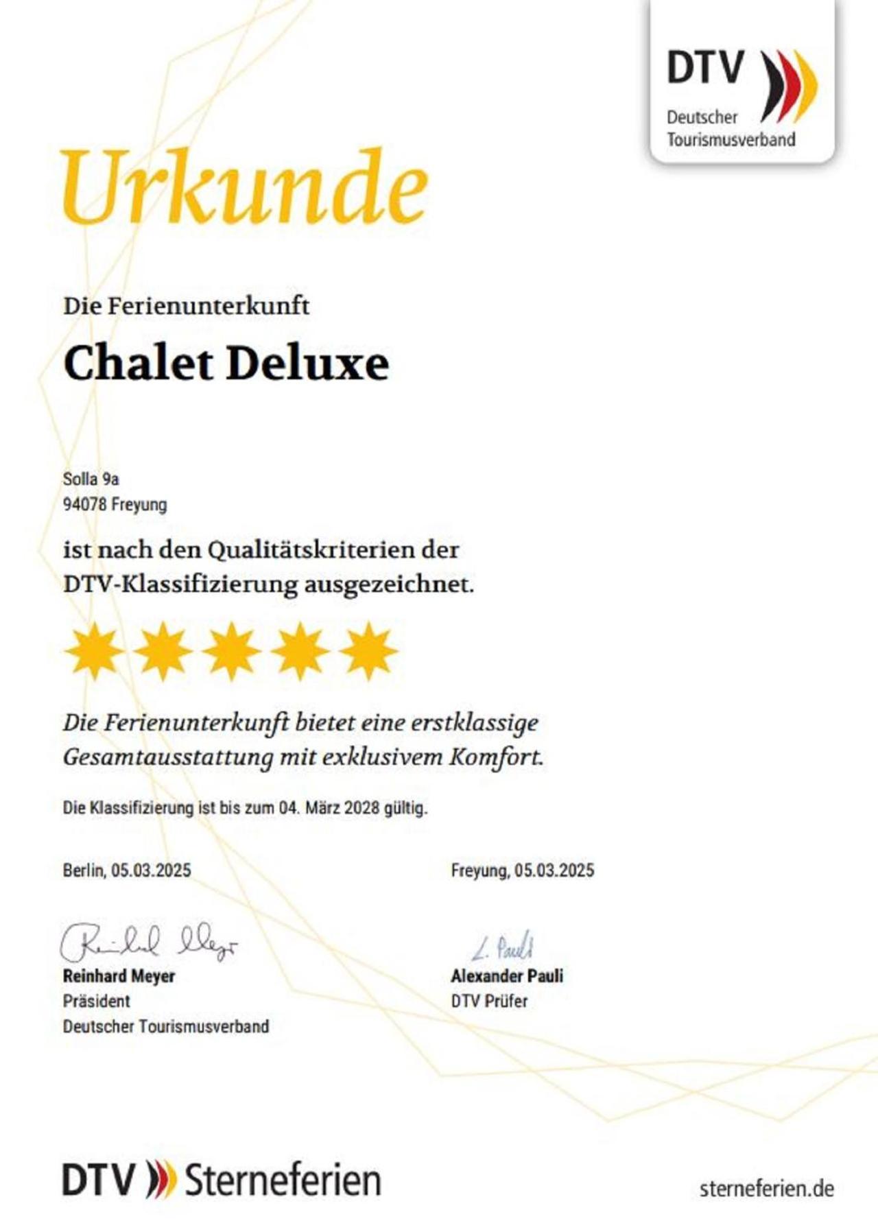 Chalet Deluxe Freyung Luaran gambar